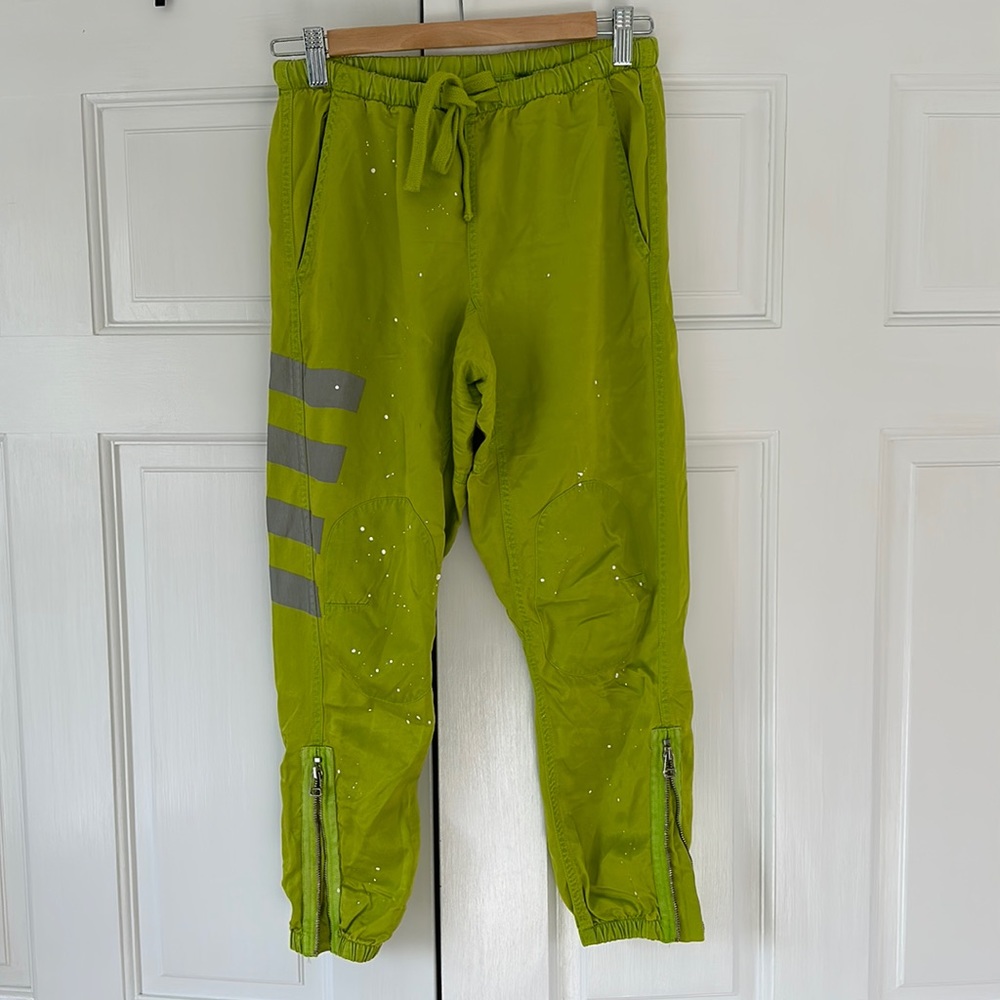 FreeCity Satin Jump pant joggers size XS